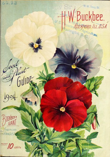 H.W. Buckbee seed and plant guide 1904