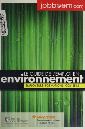 Le guide de l'emploi en environnement