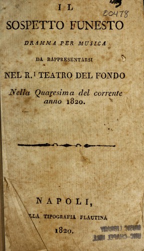 Il sospetto funesto