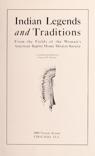 Indian legends and traditions