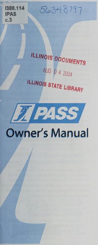 I Pass owner's manual