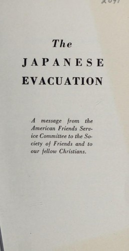 The Japanese evacuation
