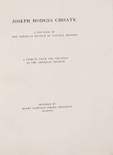 Joseph Hodges Choate