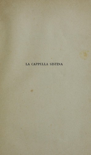 La Cappella Sistina