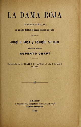 La dama roja