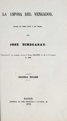 La esposa del vengador