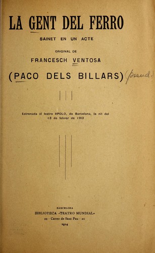 La gent del ferro