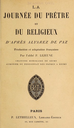 La journée du prêtre et du religieux