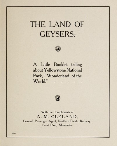 The land of geysers