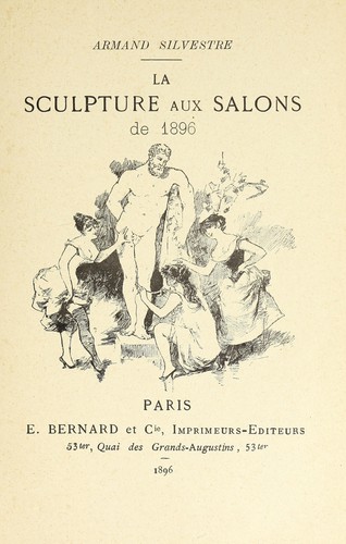 La sculpture aux Salons de 1896