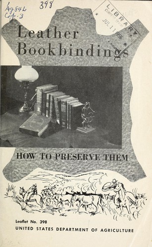 Leather bookbindings