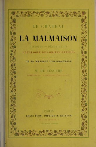 Le château de la Malmaison