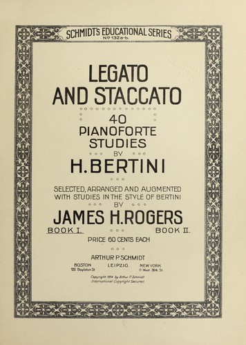 Legato and staccato