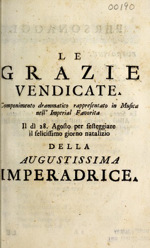 Le Grazie vendicate