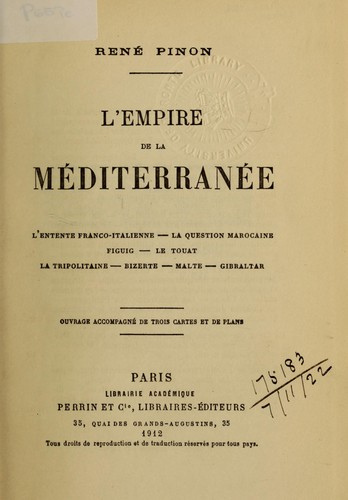 L' Empire de la Méditerranée