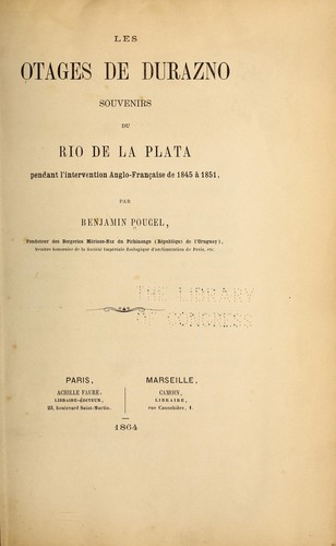 Les otages de Durazno