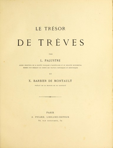 Le trésor de Trèves