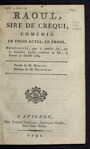 Lettre à M. La Luzerne, ministre de la Marine