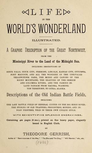 Life in the world's wonderland