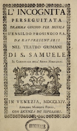 L'incognita perseguitata