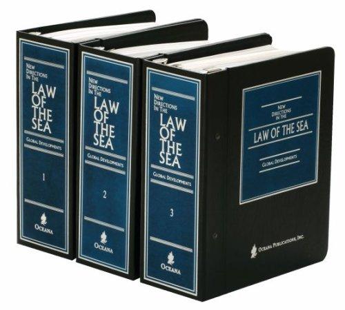 New directions in the law of the sea