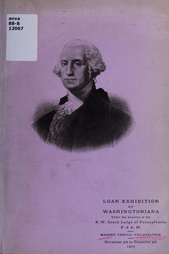 Loan exhibition of Washingtoniana