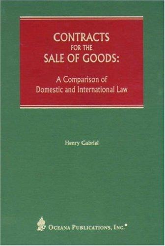 Contracts for the sale of goods