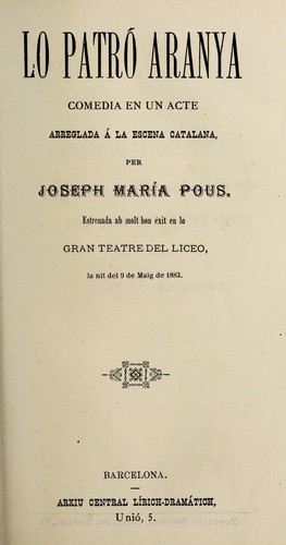 Lo patró aranya