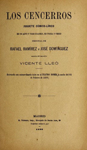 Los cencerros
