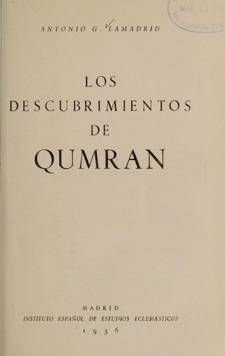 Los descubrimientos de Qumrán