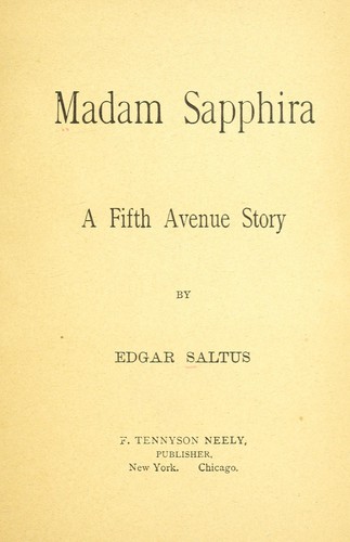Madam Sapphira