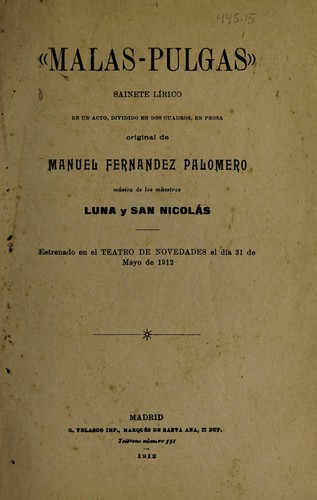 "Malas-pulgas"