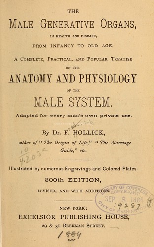 The male generation organs in health and disease ...
