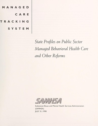 Managed care tracking system