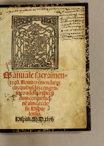 Manuale sacramentoru[m]