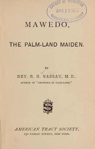 Mawedo, the palm-land maiden