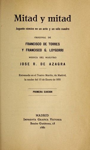 Mitad y mitad