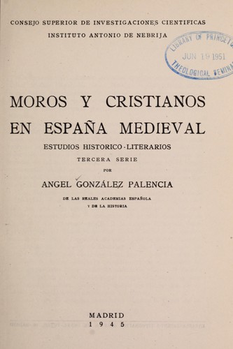 Moros y cristianos en España medieval