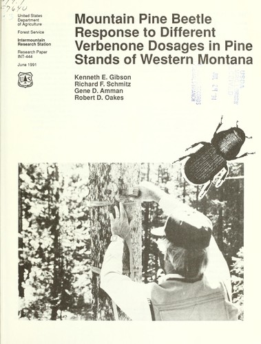 Mountain pine beetle response to different verbenone dosages in pine stands of western Montana