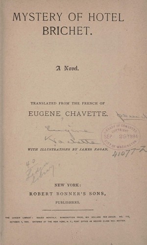 Mystery of Hotel Brichet