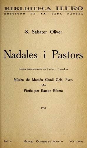 Nadales i pastors