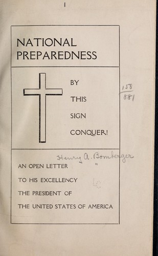 National preparedness