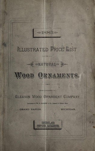 Natural wood ornaments