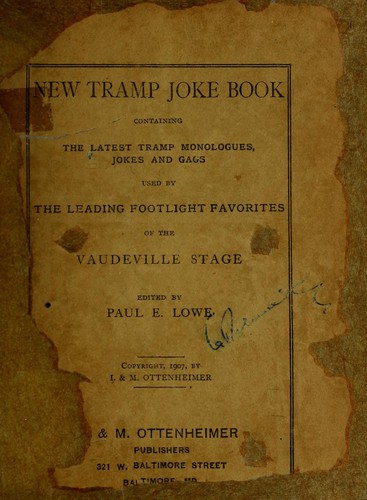New tramp joke book