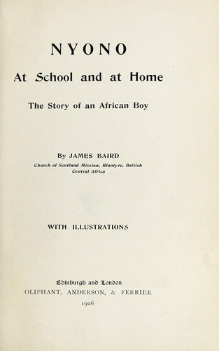 Nyono at school and at home