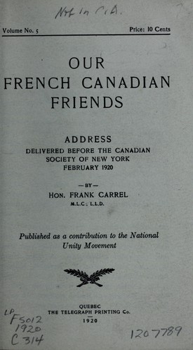 Our French Canadian friends