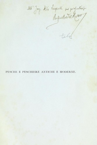 Pesche e peschiere antiche e moderne nell'Etruria marittima