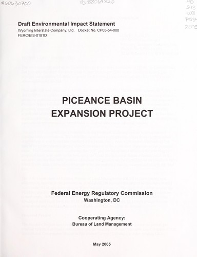 Piceance basin expansion project