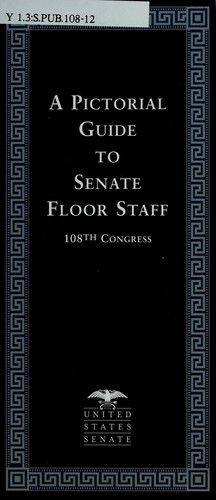 A pictorial guide to Senate floor staff