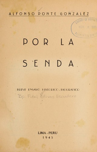 Por la senda